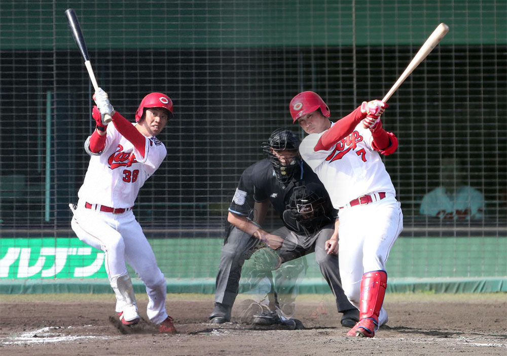 堂林翔太・宇草孔基